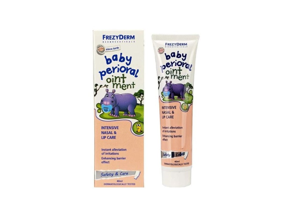 Frezyderm Baby Perioral Cream Μαλακτική Κρέμα για την Περιποίηση της Ρινοστοματικής Περιοχής των Βρεφών, 40ml