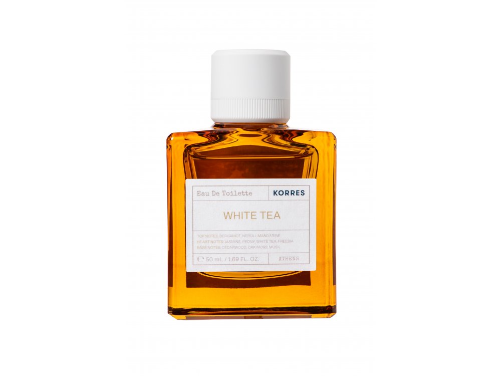 Korres White Tea Eau De Toilette, Γυναικείο Άρωμα Λευκό Τσάι, 50ml