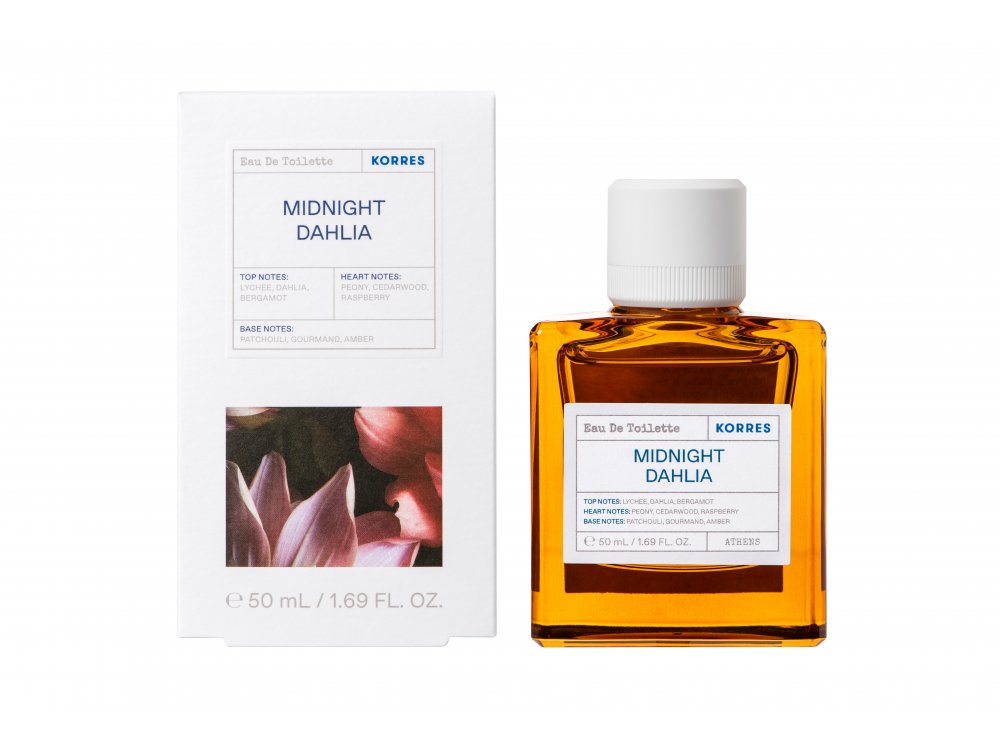 Korres Midnight Dahlia Eau De Toilette, Άρωμα για Γυναίκες, 50ml