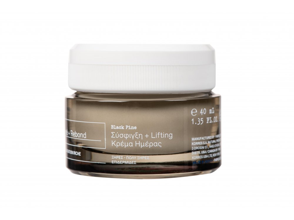 Korres Μαύρη Πεύκη 4D , Κρέμα Ημέρας Σύσφιγξη & Lifting για Ξηρές & Πολύ Ξηρές Επιδερμίδες, 40ml