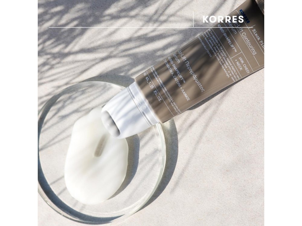 Korres Μαύρη Πεύκη 4D Serum Up-Lift για Σύσφιγξη & Επανασμίλευση Περιγράμματος, 40ml