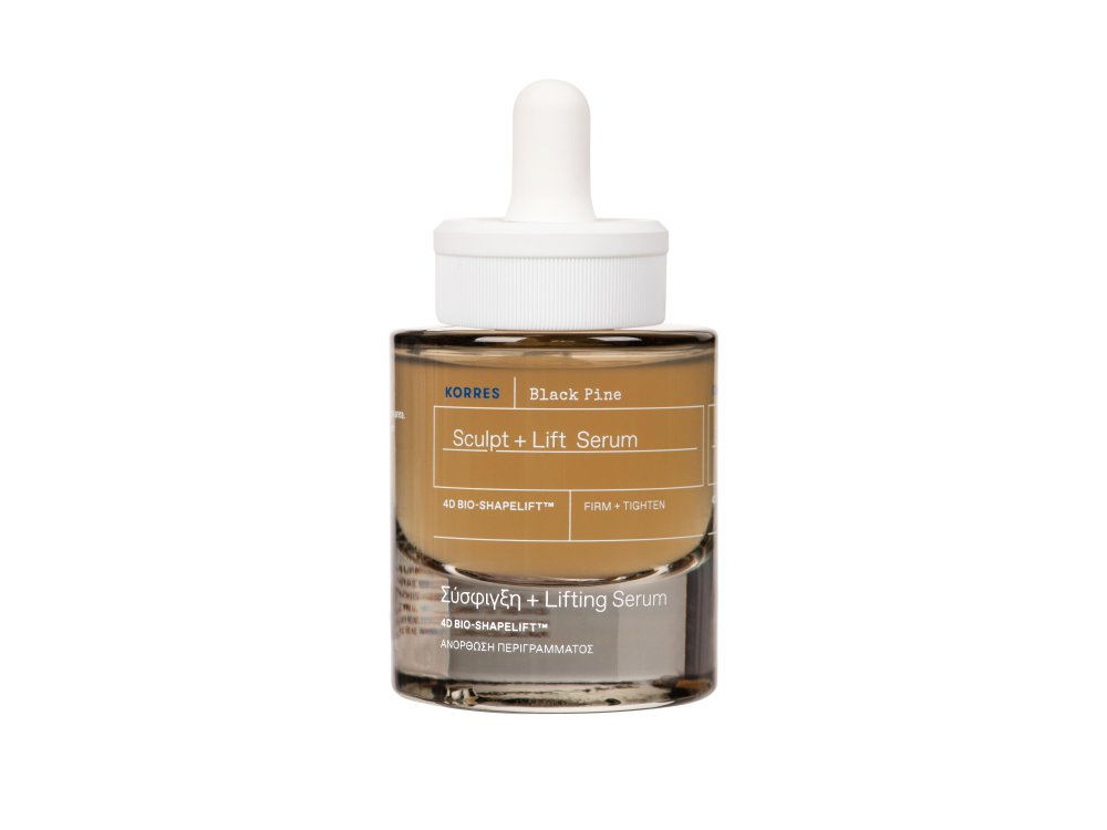 Korres Black Pine 4D Serum Ορός Προσώπου για Σύσφιξη & Lifting, 30ml