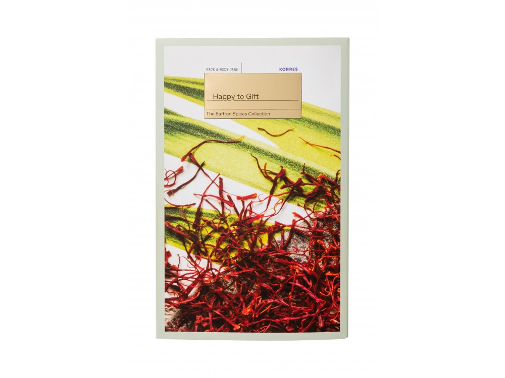 Korres Σετ Αφρόλουτρο Saffron Spices, 250ml και Γαλάκτωμα Saffron Spices Για Μετά Το Ξυρισμα, 125ml