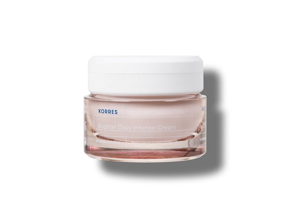 Korres Άγριο Τριαντάφυλλο Κρέμα Ημέρας, για Λάμψη & Πρώτες Ρυτίδες για Ξηρές - Πολύ Ξηρές Επιδερμίδες, 40ml