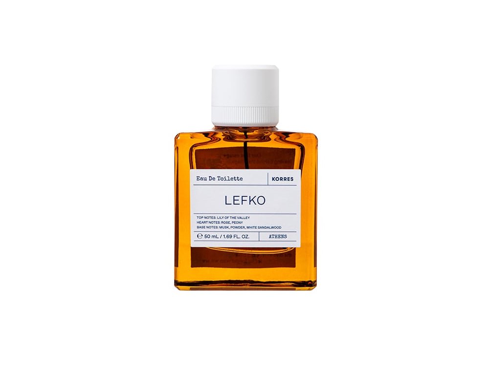 Korres Lefko Eau de Toilette, Άρωμα, 50ml