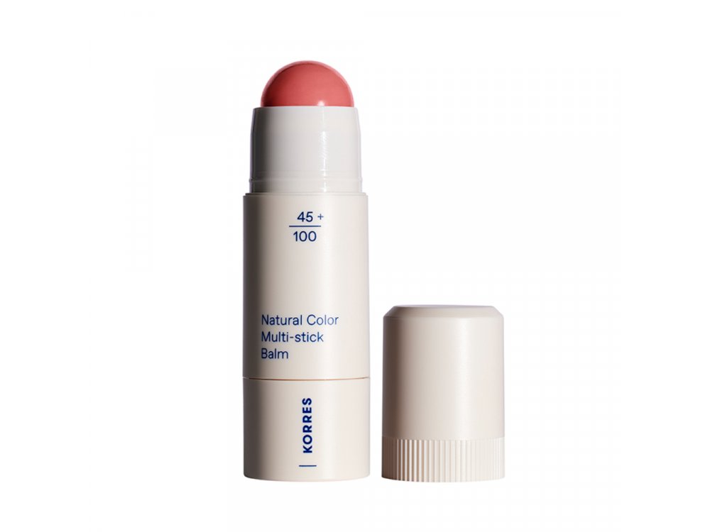 Korres Natural Color Multi-Stick Balm No.12 Petal Pink, για Χείλη & Ζυγωματικά, 4.5g