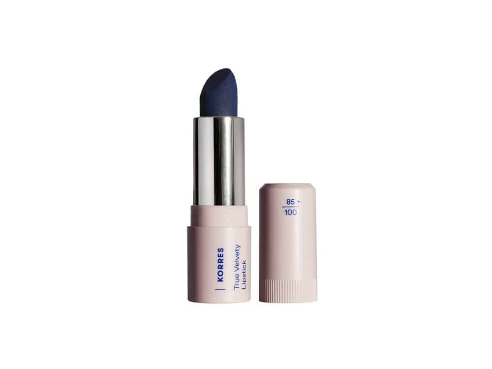 Korres True Velvety Lipstick No.80 Aegean Blue, Κραγιόν, 3g