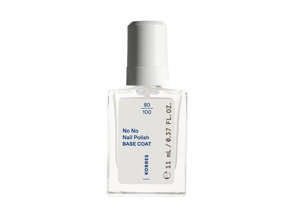 Korres No No Nail Polish Base Coat, Βερνίκι Νυχιών, 11ml