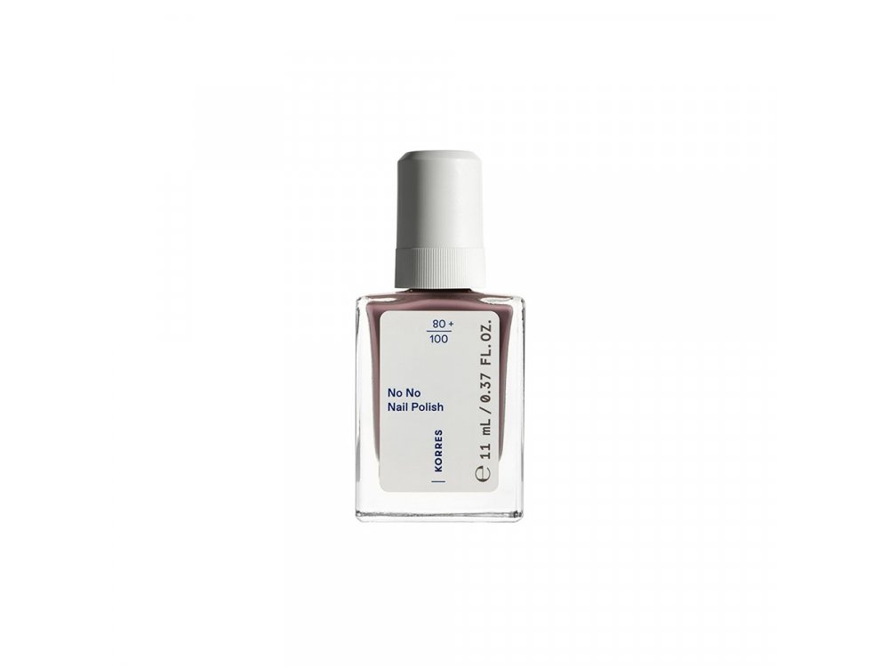 Korres No No Nail Polish No.66 Prune, Βερνίκι Νυχιών, 11ml