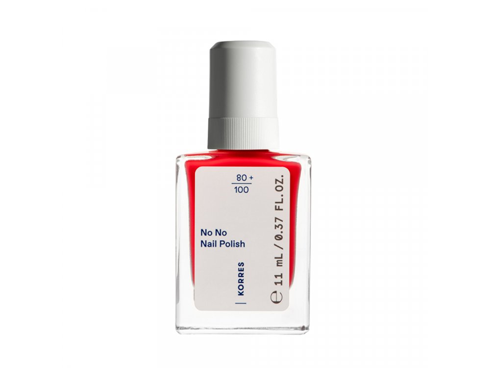 Korres No No Nail Polish No.45 True Coral, Βερνίκι Νυχιών, 11ml