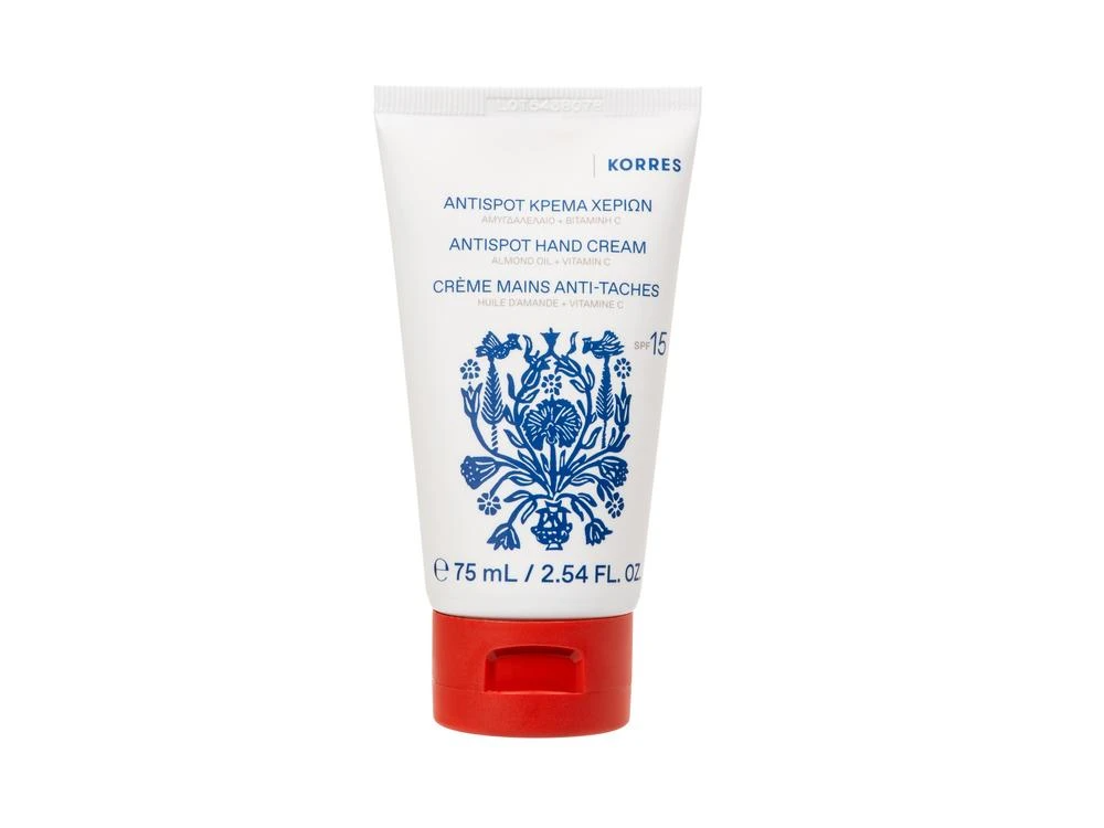 Korres Antispot Hand Cream, Κρέμα Χεριών με Αμυγδαλέλαιο & Βιταμίνη C, 75ml