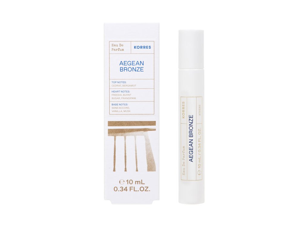 Korres Aegean Bronze Eau De Pafum, Unisex Άρωμα, 10ml