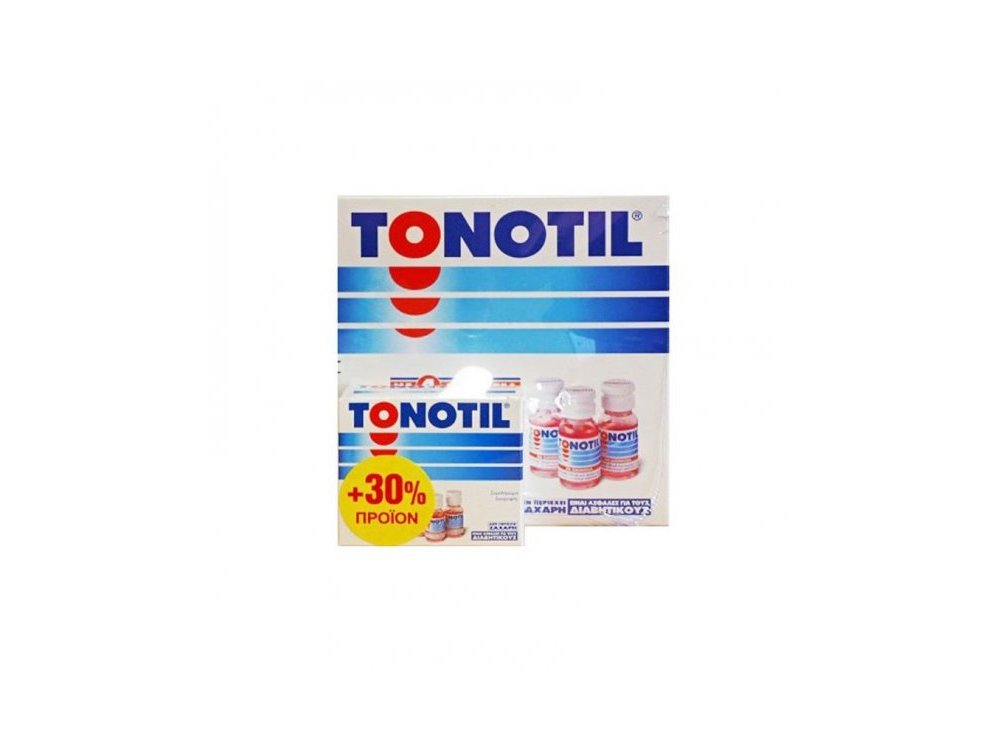 Tonotil 4 Αμινοξέα Πόσιμο Συμπλήρωμα Διατροφής για την Πνευματική & Σωματική Κόπωση , 10 + 3 ΔΩΡΟ x 10ml
