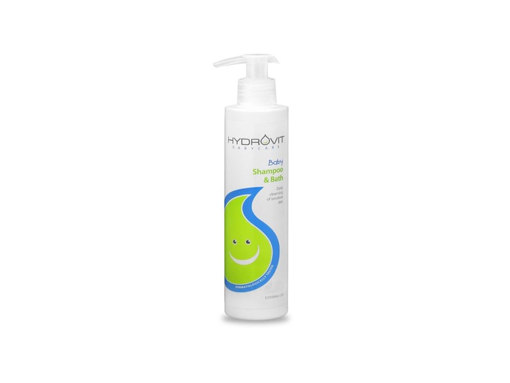 Hydrovit BabyCare Baby Shampoo & Bath, Ήπιο Σαμπουάν & Αφρόλουτρο, 300ml