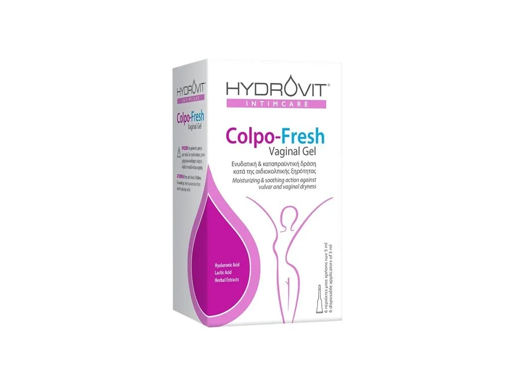 Hydrovit Intimcare Colpo-Fresh Vaginal Gel - Κολπική Γέλη, 6 x 5ml