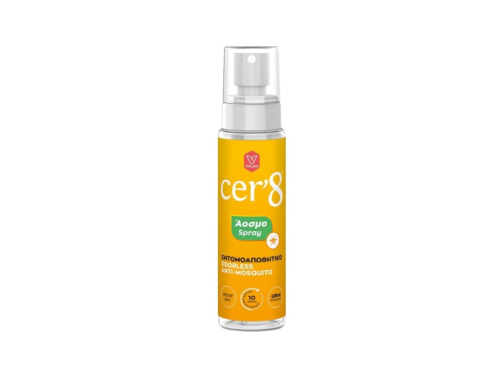 Cer'8, Άοσμο Εντομοαπωθητικό Spray, 100ml