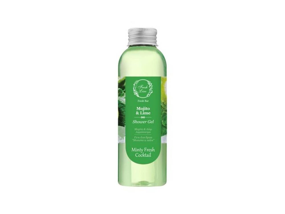 Fresh Line Mojito & Lime Shower Gel, Ενυδατικό Αφρόλουτρο που Ξυπνάει τις Αισθήσεις, 200ml