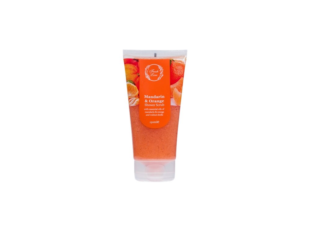 Fresh Line Mandarin & Orange, Αφρόλουτρο & Scrub, 150ml