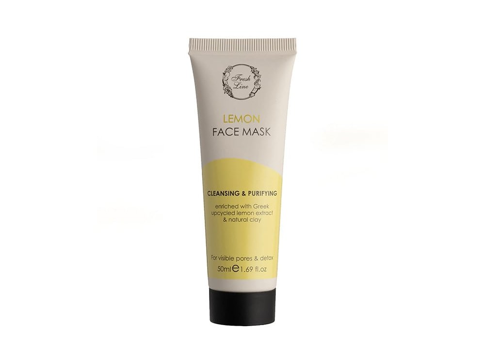 Fresh Line Lemon Cleansing & Purifying Μάσκα Προσώπου για Ματ & Λεία Επιδερμίδα, 50ml