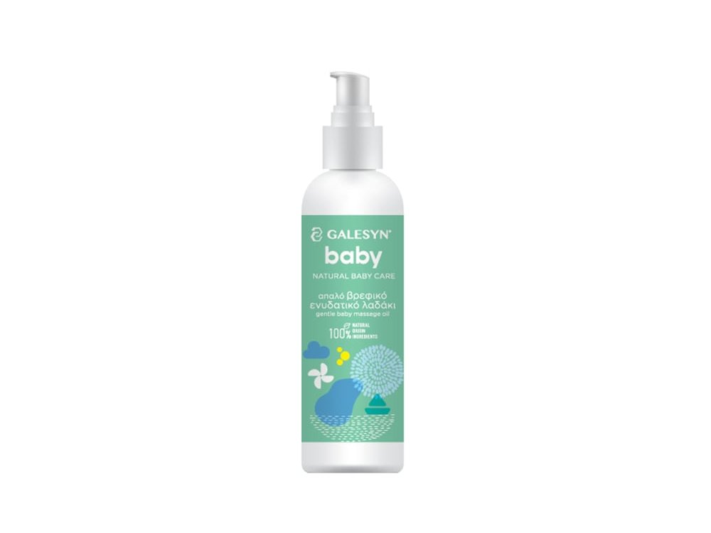 Galesyn Baby Natural Baby Care Απαλό Βρεφικό Ενυδατικό Λαδάκι, 200ml