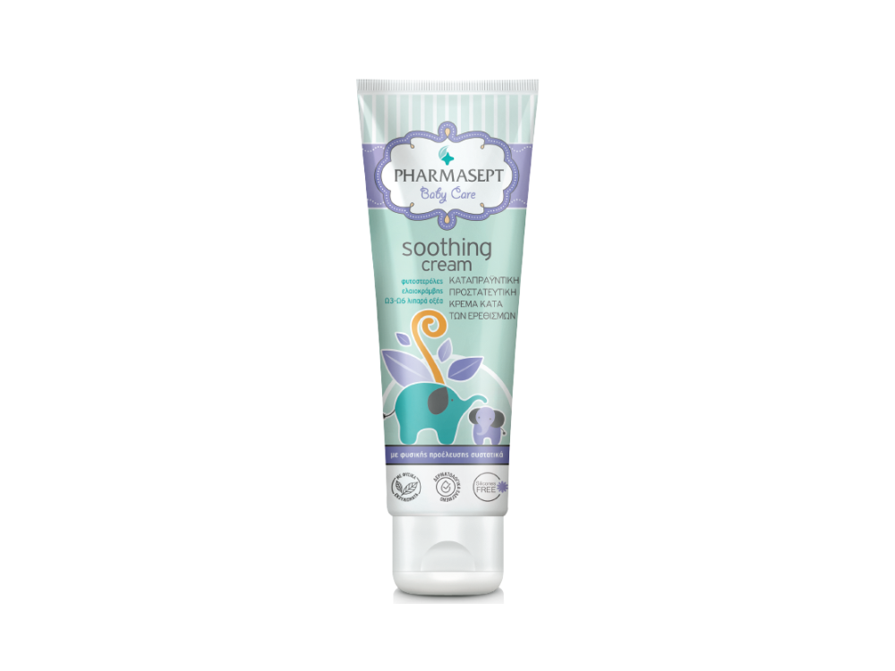 Pharmasept Baby Care Soothing Cream Βρεφική Καταπραϋντική Προστατευτική Κρέμα Κατά των Ερεθισμών, 150ml