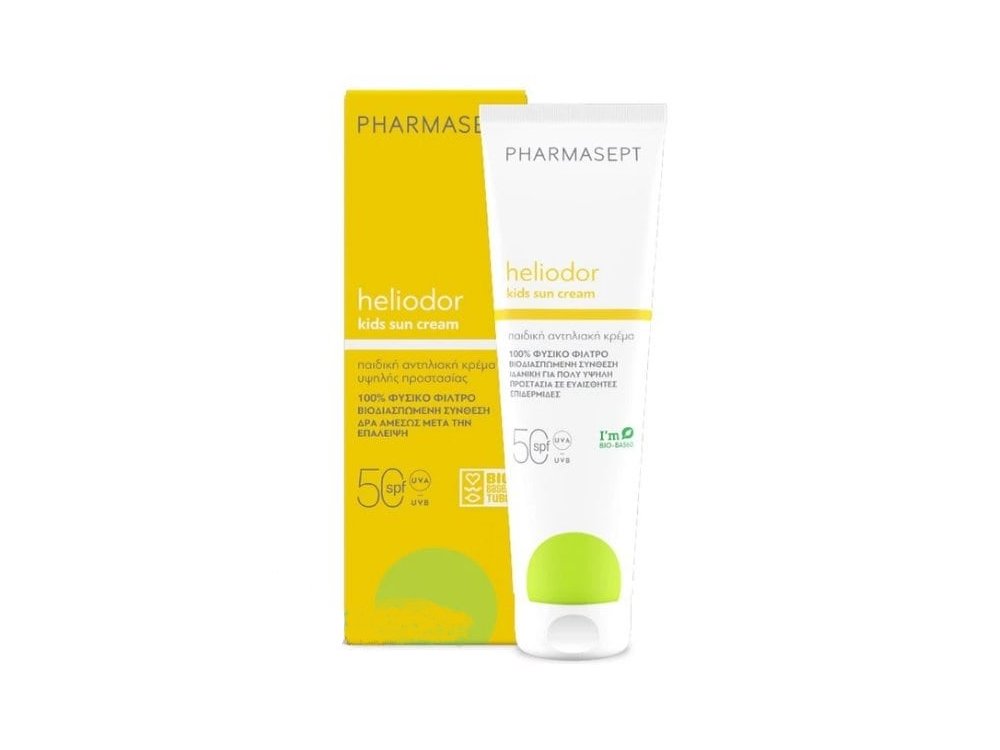 Pharmasept Heliodor Kids Sun Cream Spf50, Παιδική Αντηλιακή Κρέμα, 150ml