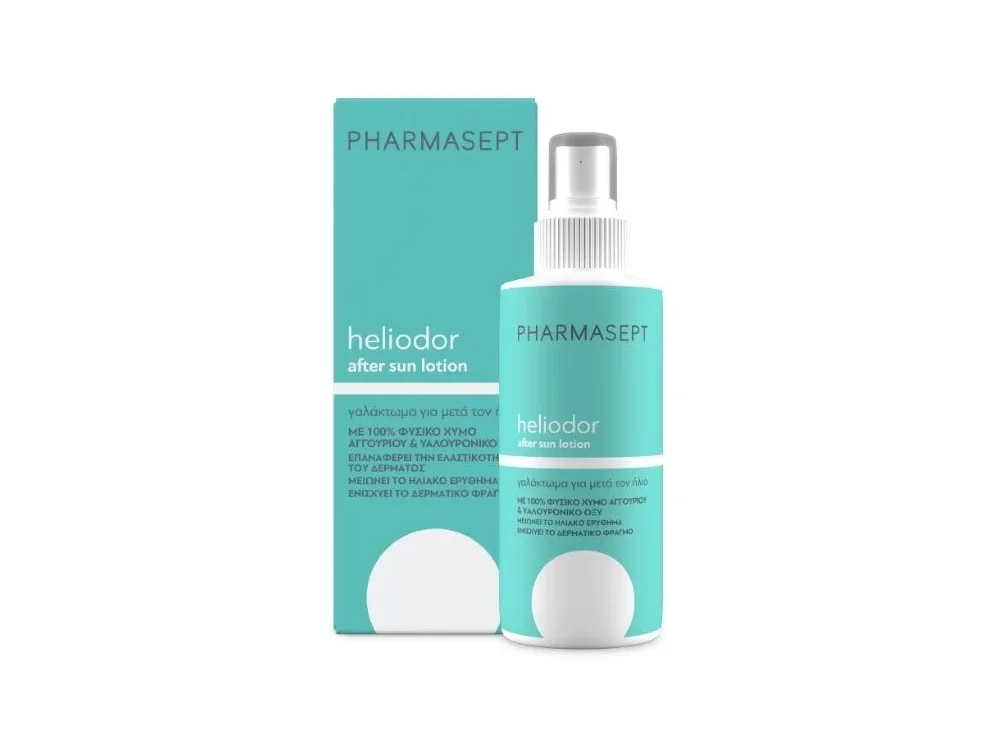 Pharmasept Heliodor After Sun Lotion, Γαλάκτωμα Προσώπου-Σώματος για Μετά την Έκθεση στον Ήλιο, 200ml