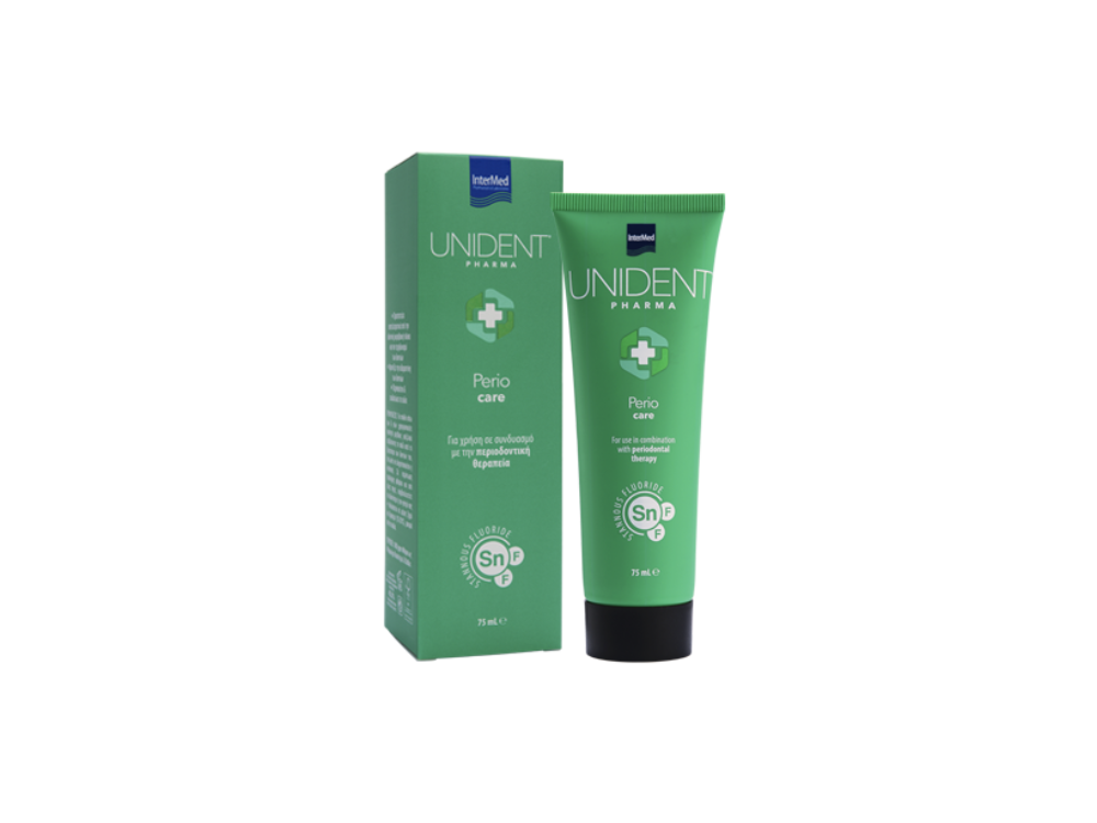 Intermed Unident Pharma Perio Care Oδοντόπαστα για Χρήση σε Συνδυασμό με Περιοδοντική Θεραπεία, 75ml