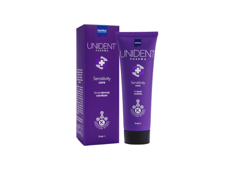 Intermed Unident Pharma Care Sensitive Οδοντόκρεμα για Οδοντική Ευαισθησία, 75ml