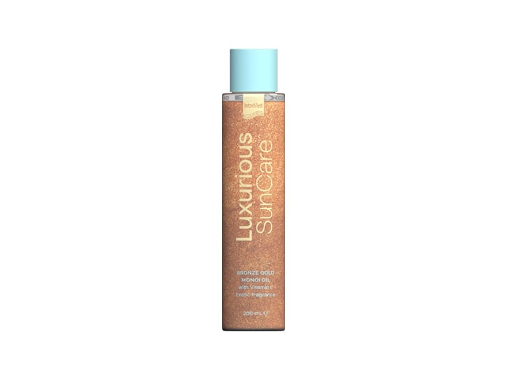Intermed Luxurious SunCare Bronze Gold Monoi Oil, Λάδι για Έντονο Μαύρισμα, 200ml