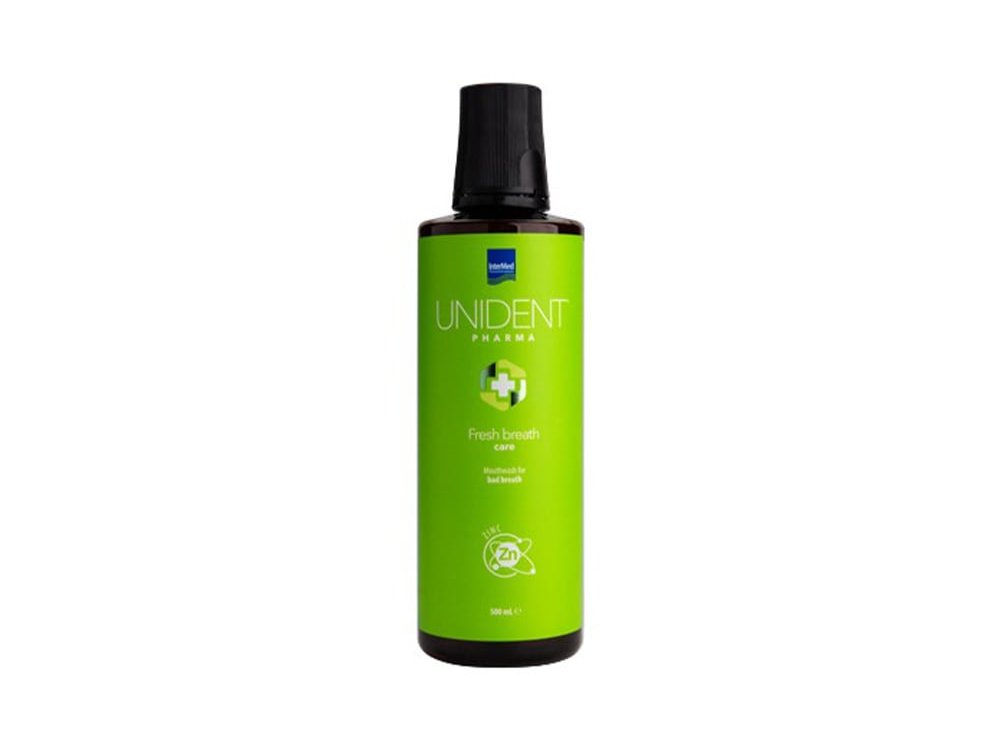 ΙnterMed Unident Pharma Mouthwash Fresh Breath Στοματικό Διάλυμα κατά της Κακοσμίας, 500ml
