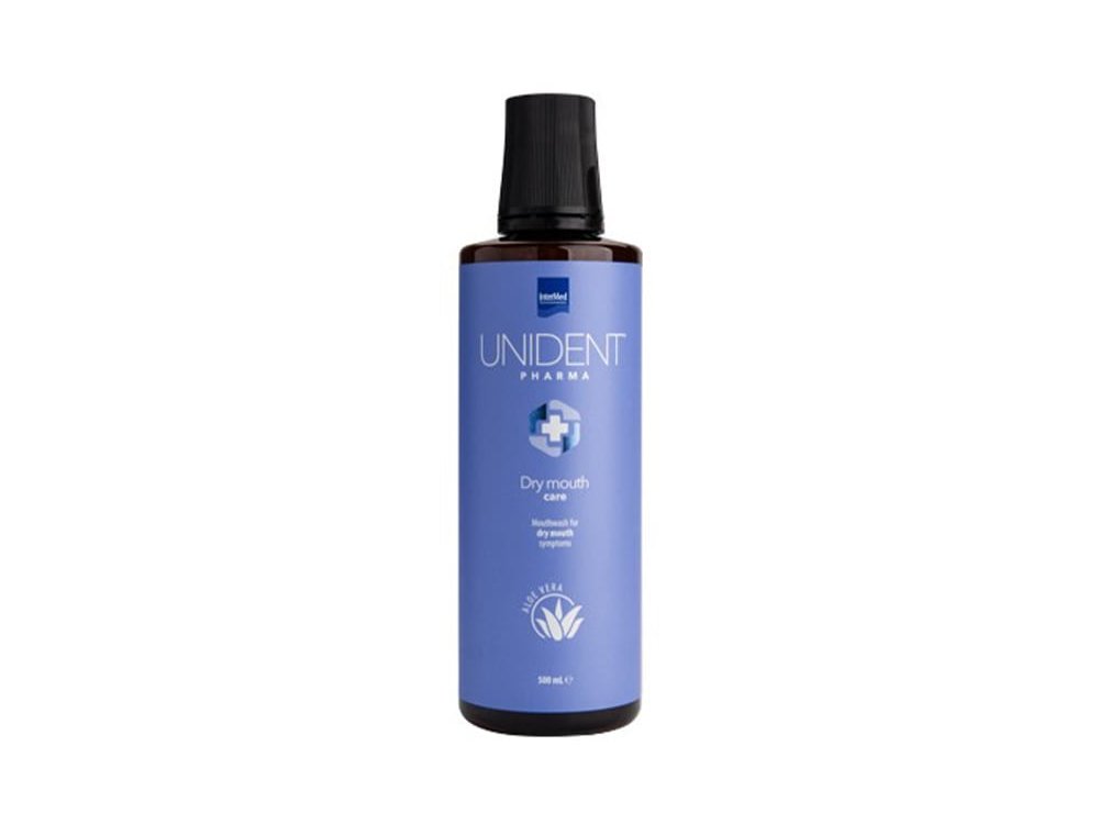 ΙnterMed Unident Pharma Mouthwash Dry Mouth Στοματικό Διάλυμα για Ξηροστομία, 500ml