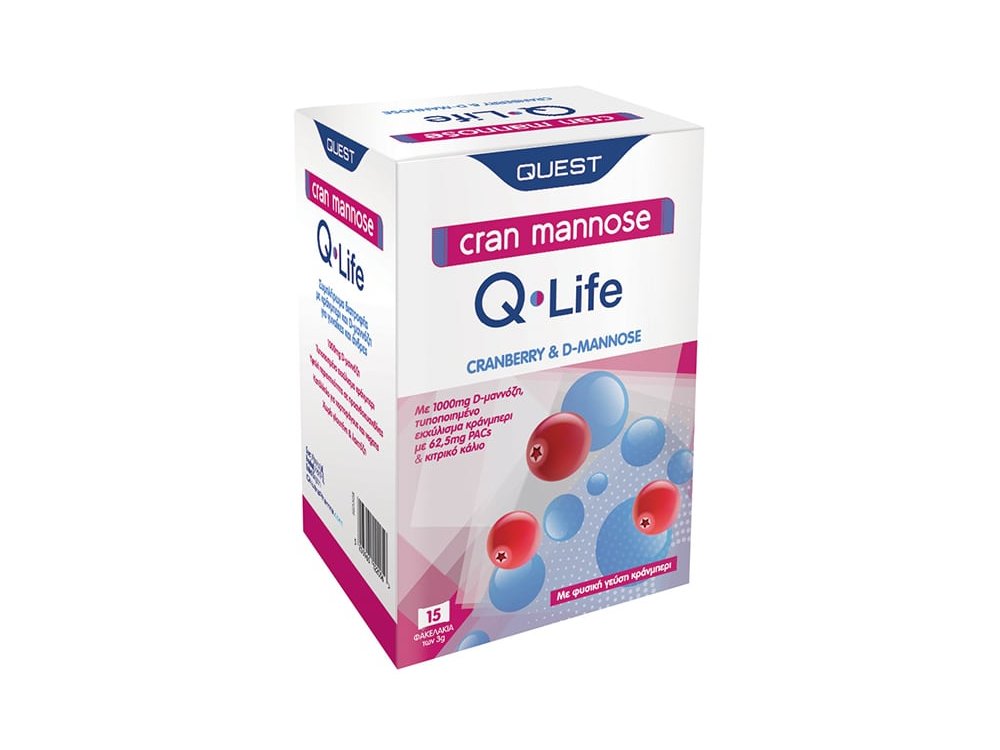 Quest Cran Mannose Q-Life, 15sachets
