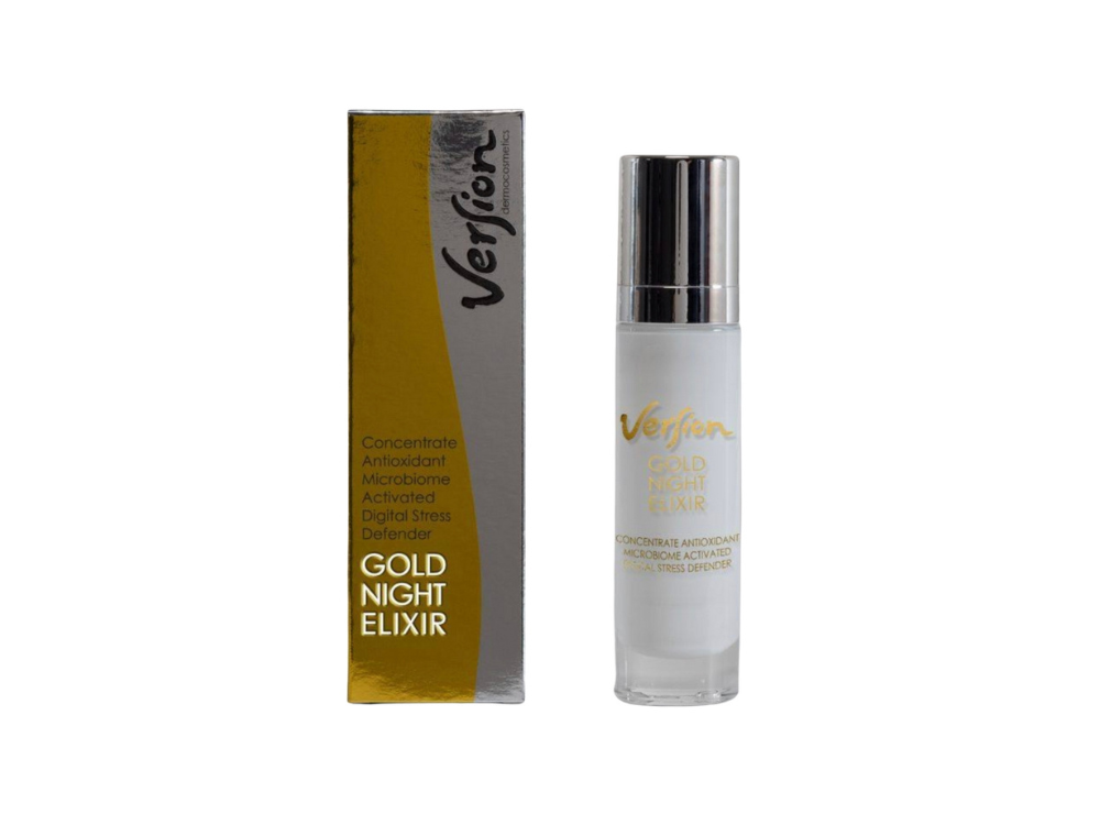 Version Gold Night Elixir, Κρέμα Νυκτός για Αντιγήρανση, 50ml