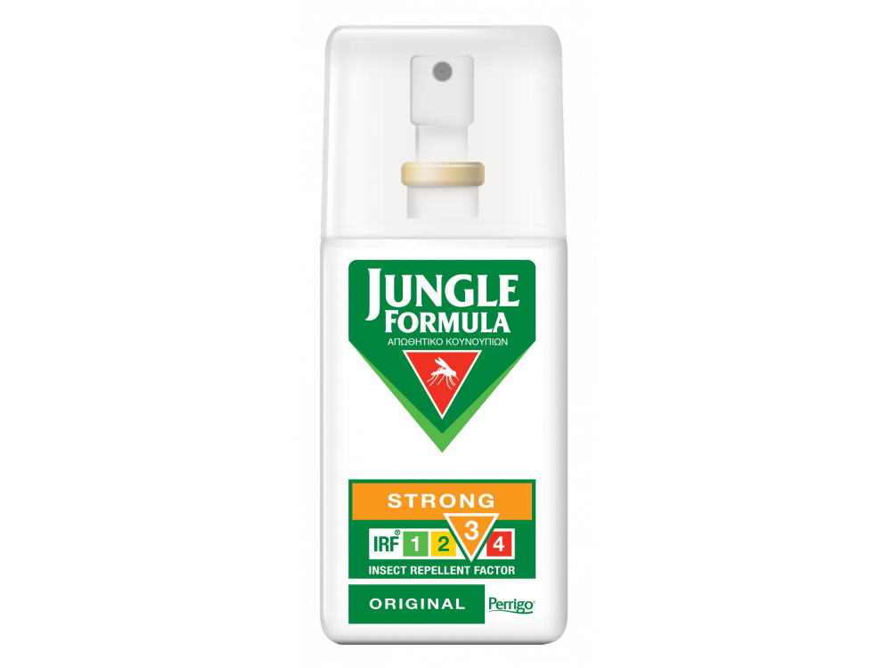 Jungle Formula Strong Original Εντομοαπωθητικό Σπρέι κατά των Κουνουπιών για Ισχυρή Προστασία, 75ml