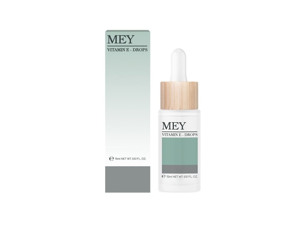 Mey Vitamin E - Drops Συμπυκνωμένες Σταγόνες Βιταμίνης Ε για Αντιγήρανση, 15ml