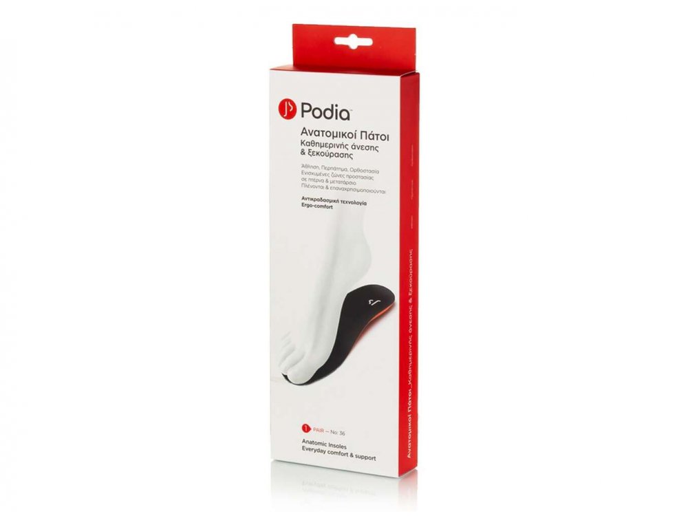 Podia Ανατομικοί Πάτοι No36, 1 ζευγάρι