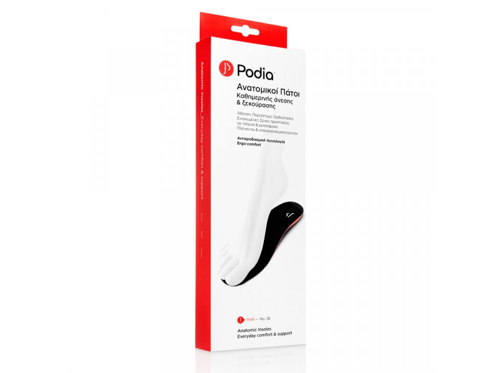 Podia Ανατομικοί Πάτοι No38, 1 ζευγάρι