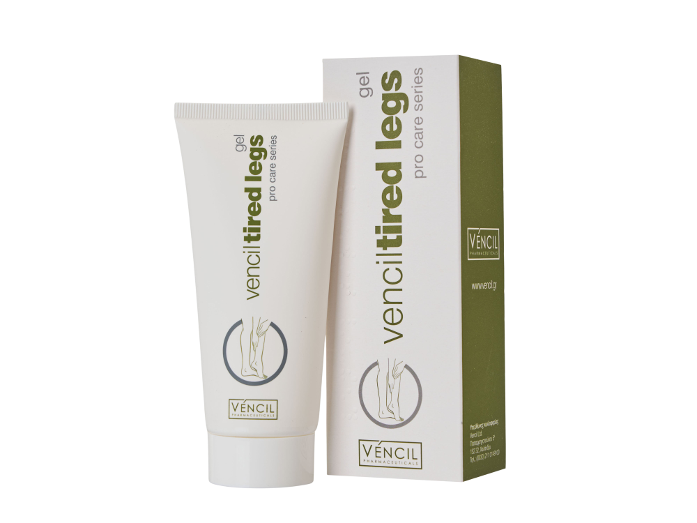 Vencil Tired Legs Gel Τζελ για Πρησμένα και Κουρασμένα Πόδια, 100ml