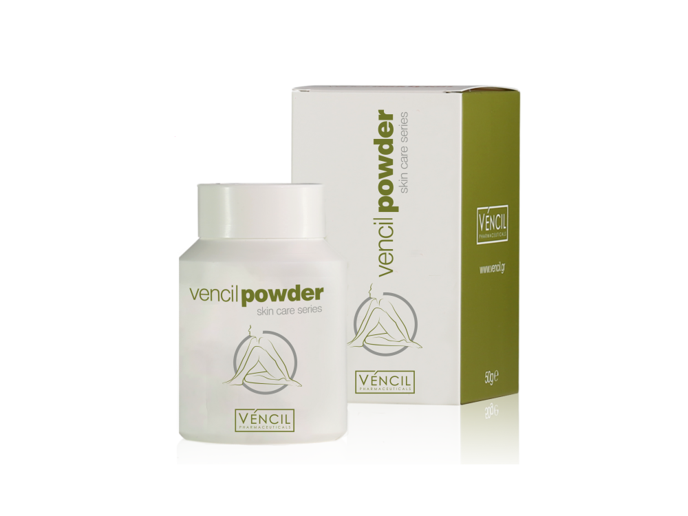 Vencil Daktylon Foot Powder Φυσική Πούδρα Ποδιών με Αντιμυκητιασική Δράση, 50gr