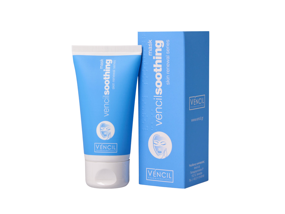 Vencil Soothing Mask, Μάσκα Καθαρισμού Προσώπου για Ενυδάτωση, 50ml