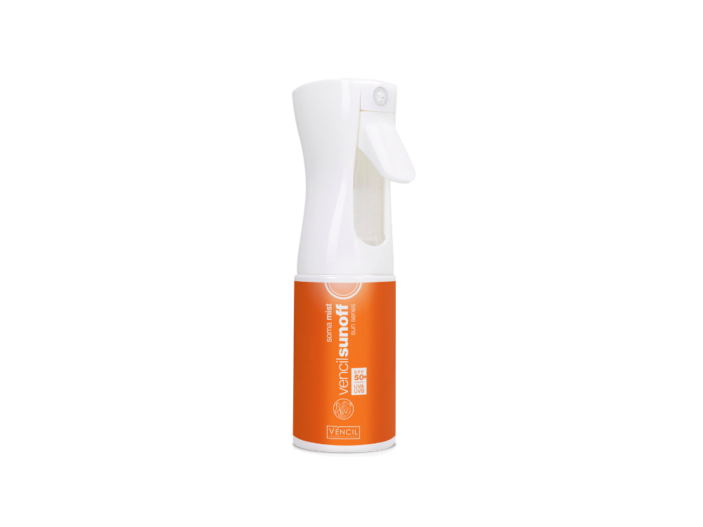 Vencil Sunoff Soma Mist SPF50+, Αντιηλιακό ξηρό λάδι προσώπου και σώματος, 100ml