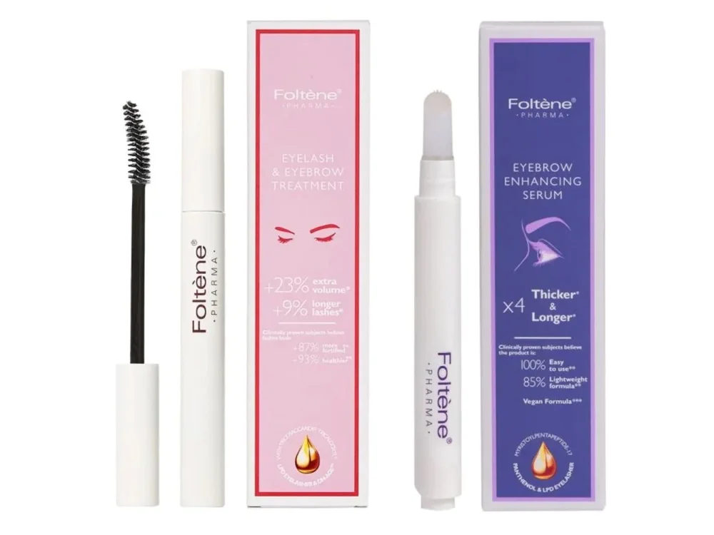 Foltene Pharma Eyelash & Eyebrow Treatment Αγωγή Θεραπείας Βλεφαρίδων & Φρυδιών, 6.5ml & Eyebrow Enhancing Serum Ενδυνάμωσης Φρυδιών, 4ml, 1σετ