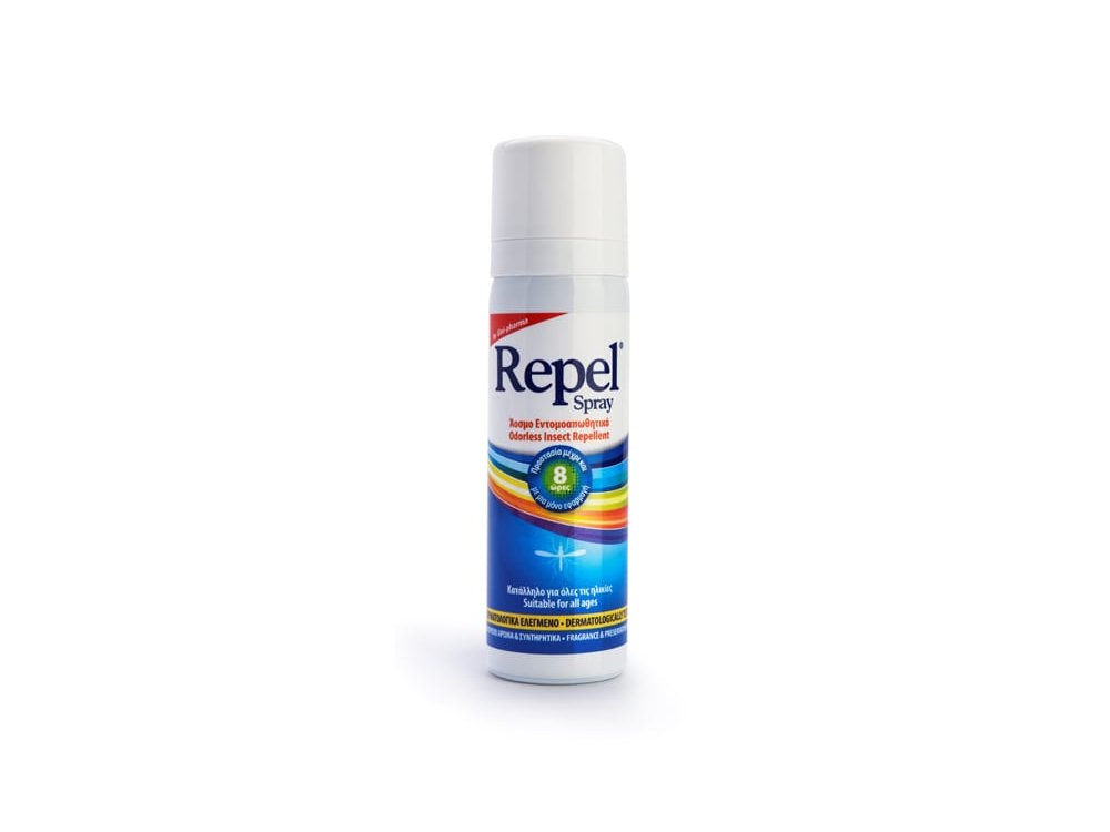 Unipharma Repel Spray Άοσμο Εντομοαπωθητικό Σπρέι, 50ml