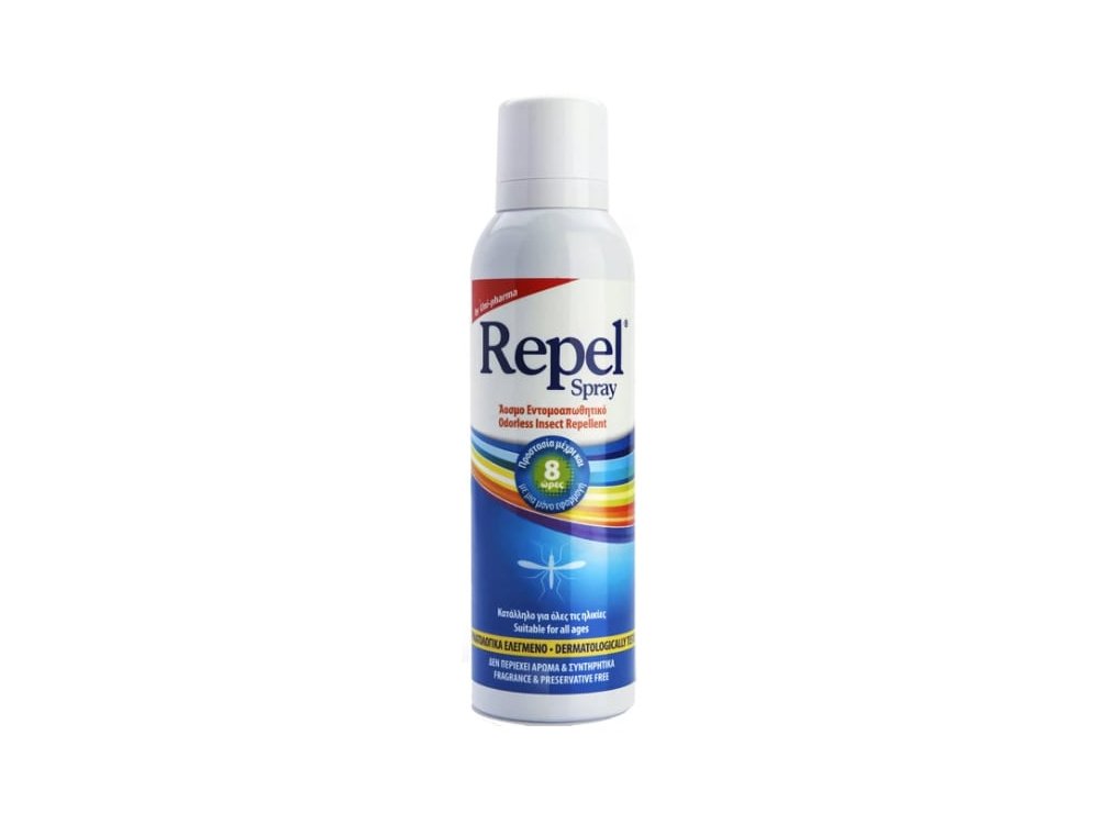 Unipharma Repel Spray Άοσμο Εντομοαπωθητικό Σπρέι, 150ml