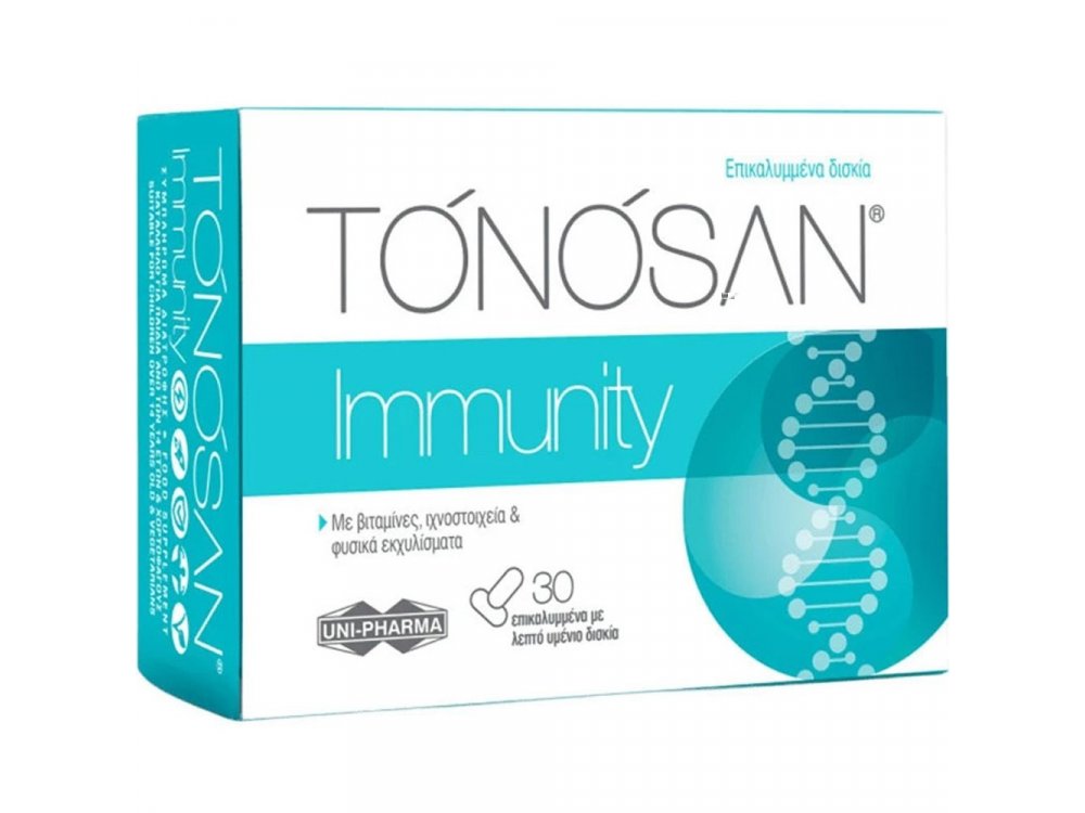 Uni-Pharma Tonosan Immunity για το Ανοσοποιητικό, 30Δισκία