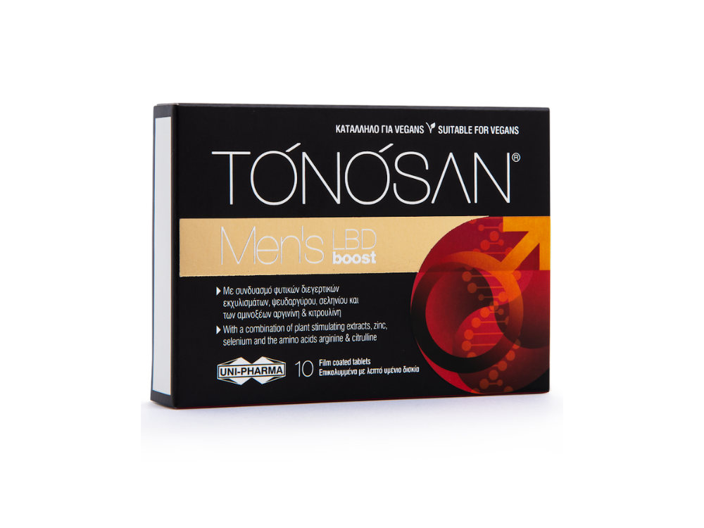 Tonosan Men's LBD Boost, 10tabs