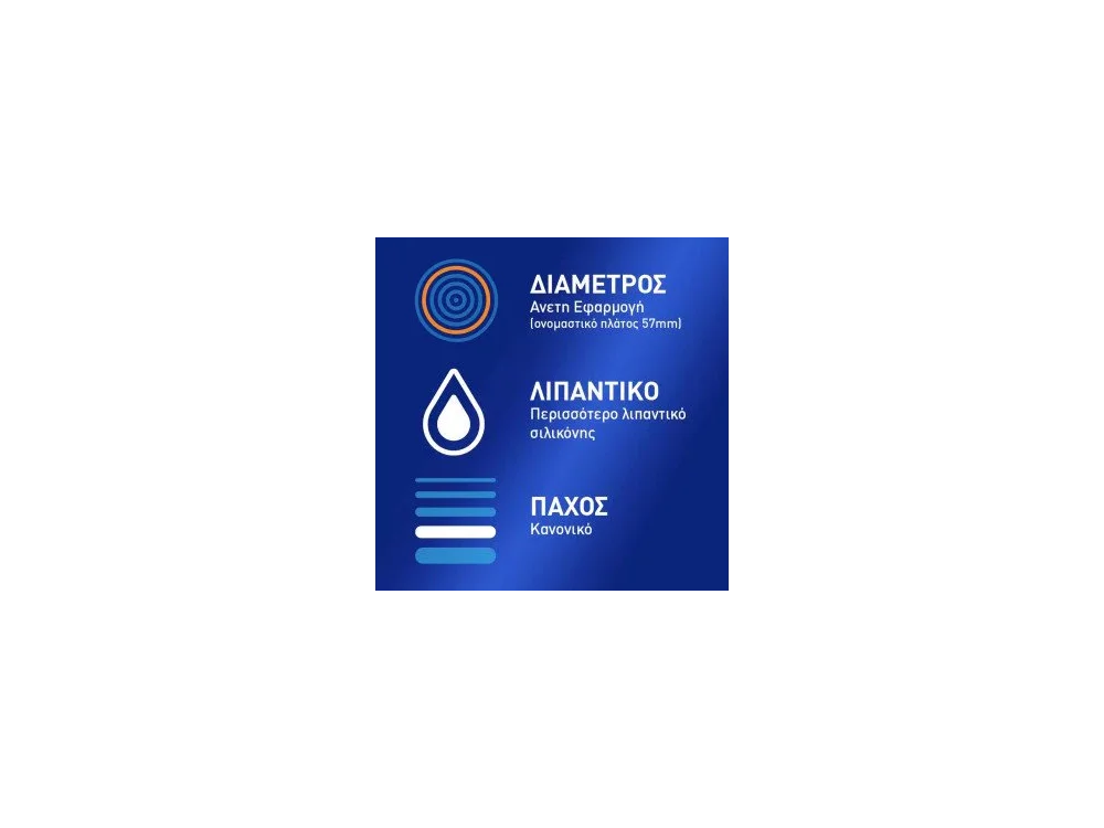 Durex Προφυλακτικά Classic Άνετη εφαρμογή XL, 12τμχ