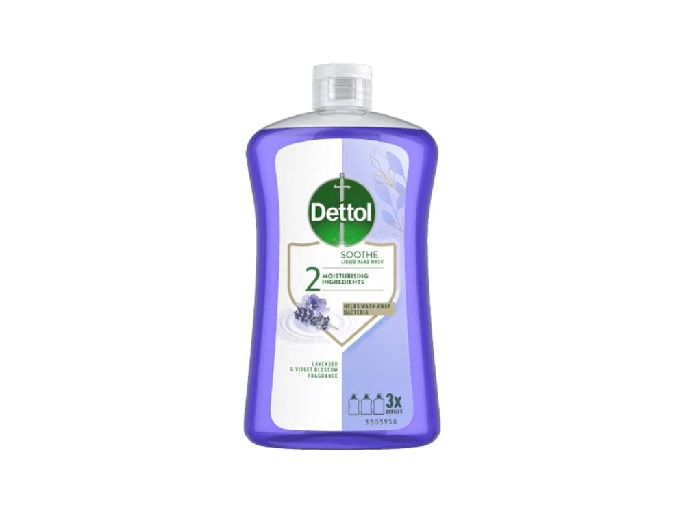 Dettol Liquid Soothe Λεβάντα Ανταλλακτικό Υγρό Κρεμοσάπουνο, 750ml