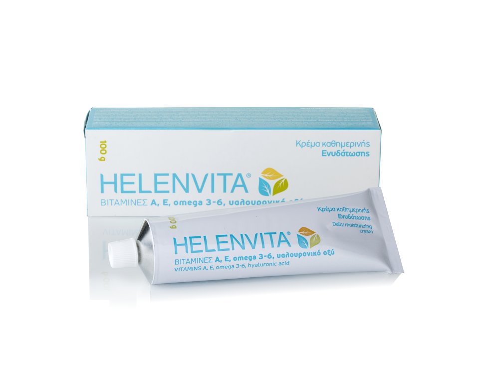 Helenvita Daily Moisturizing Cream, Κρέμα Ενυδάτωσης Γενικής Χρήσης Σώματος & Προσώπου, 100gr